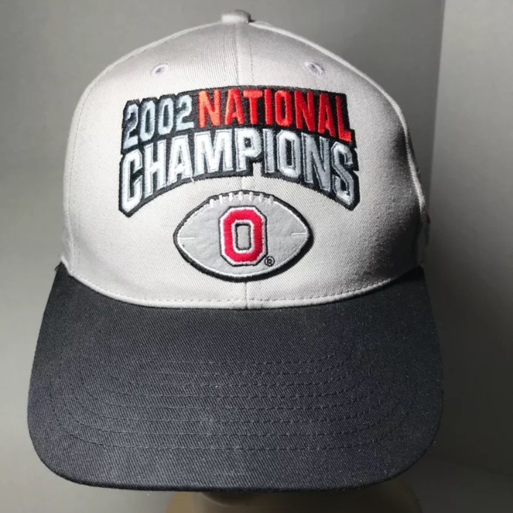 2002 Ohio State Champions Nike Strapback Cap